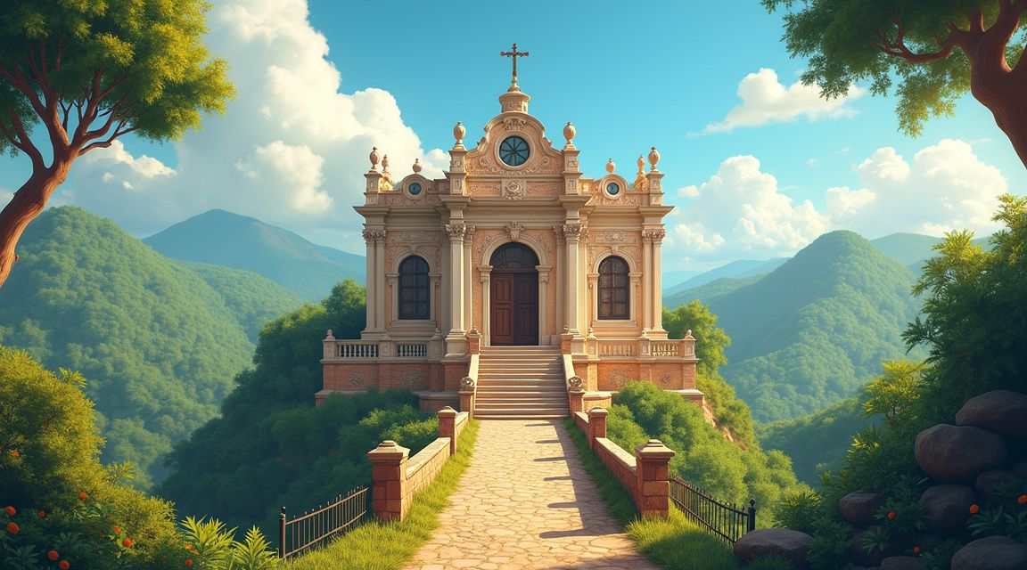 5 principais pontos turísticos de Bom Jesus da Lapa - Ilustração detalhada sobre 5 principais pontos turísticos de Bom Jesus da Lapa