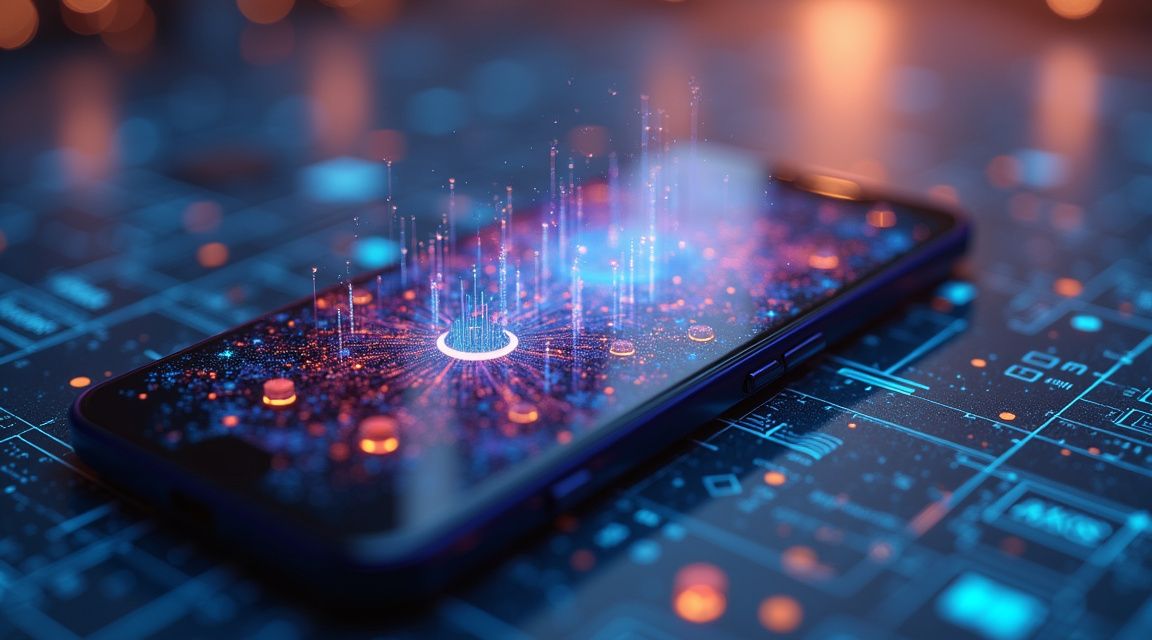 aplicativo para formatar celular Android - Ilustração detalhada sobre aplicativo para formatar celular Android